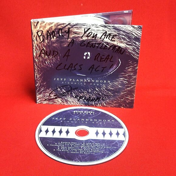 Jeff Plankenhorn Sleeping Dogs CD 2018 Signed - Picture 7 of 8